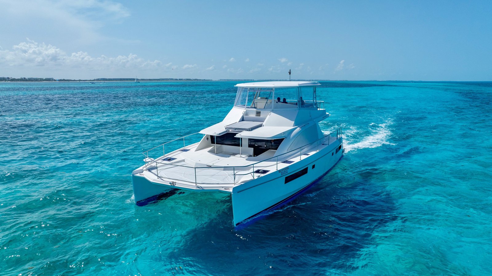 51 Ft Leopard Catamaran Charter Cancun Luxury Sailing