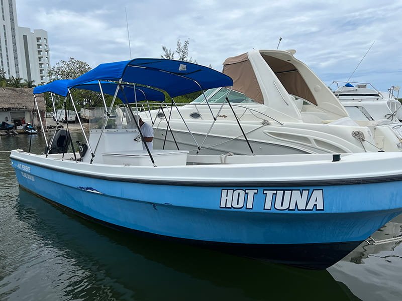 Hot Tuna Panga Fishing Charter Cancun Affordable Trip