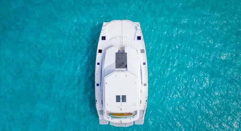 Cancun Leopard 51 Luxury Catamaran Rental