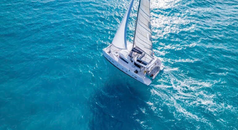 45FT Mauka Catamaran Cancun Private Charter