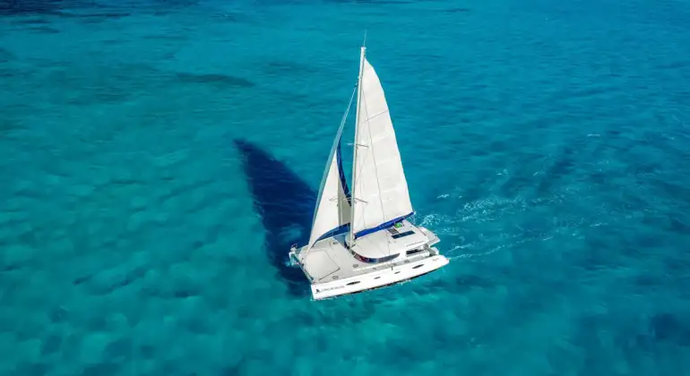50FT Catamaran Cancun Private Sailing Charter