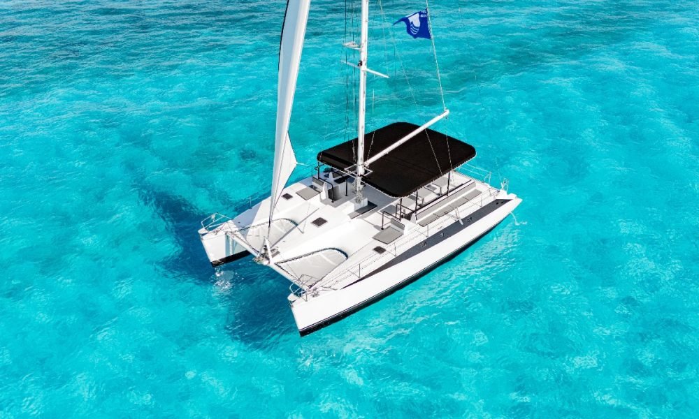 Cancun 50ft Luxury Catamaran Rental to Isla Mujeres